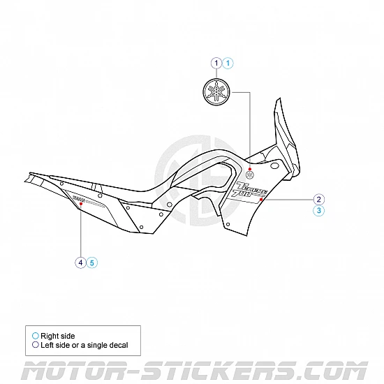 Yamaha XTZ 690 Tenere 700 2023