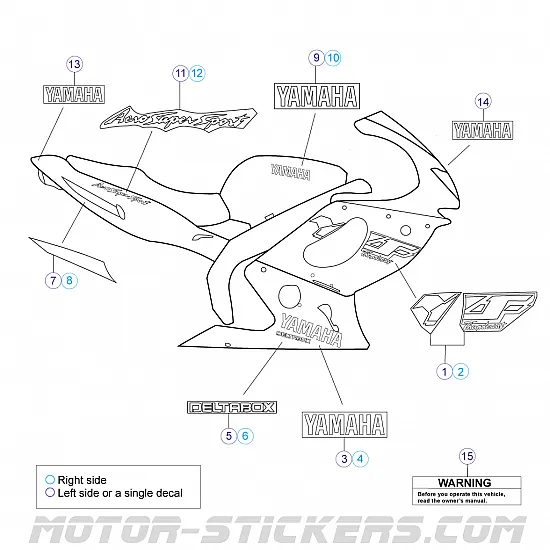 Yamaha YZF 600R Thundercat 1999