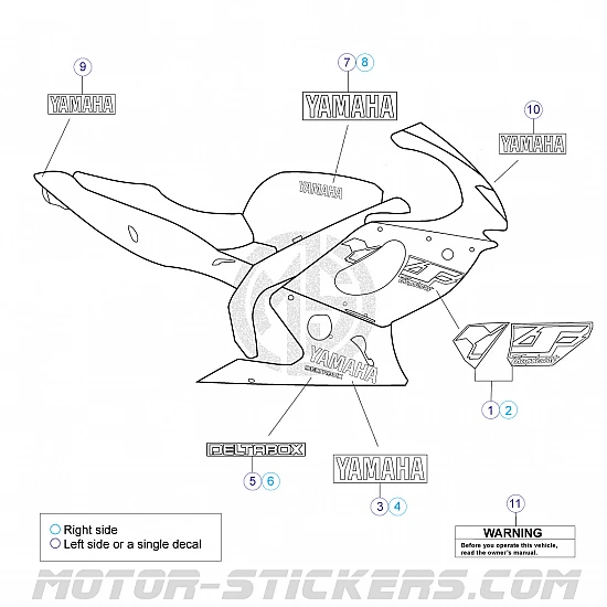 Yamaha YZF 600R Thundercat 1999