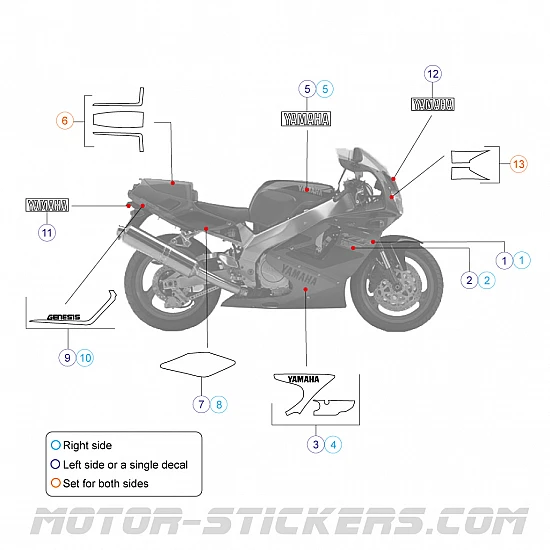 Yamaha YZF 750R 1993