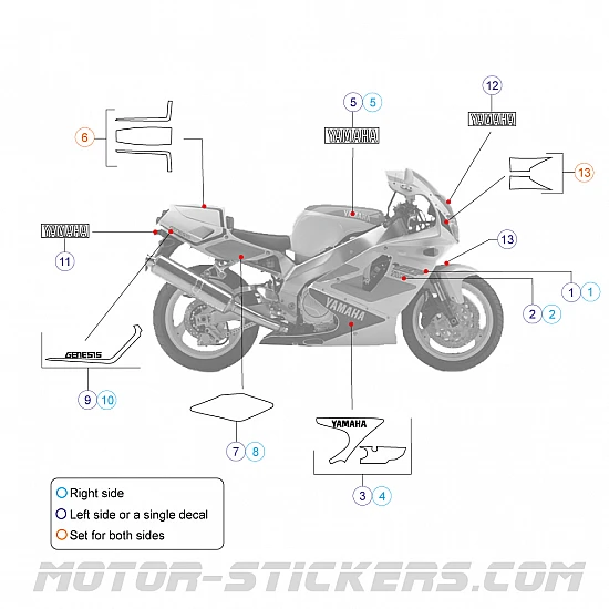 Yamaha YZF 750R 1993