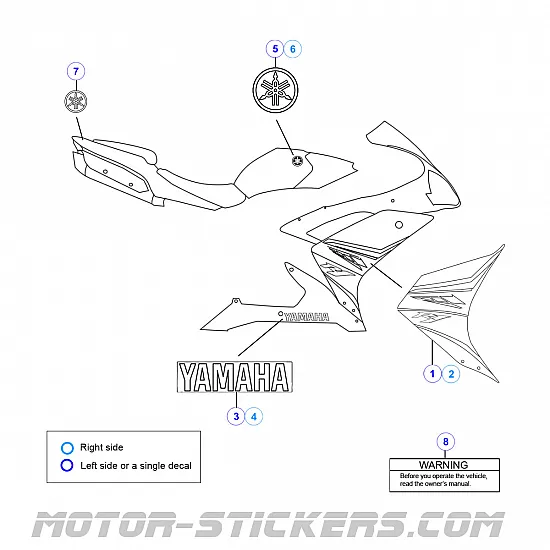 Yamaha YZF R1 USA 2008