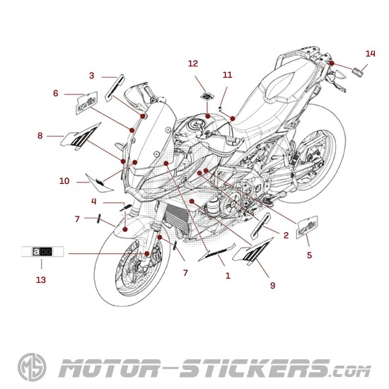 Aprilia CAPONORD 1200 Rally 2015
