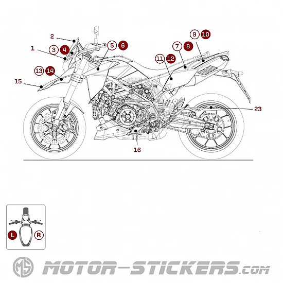 Aprilia Dorsoduro 1200 2010