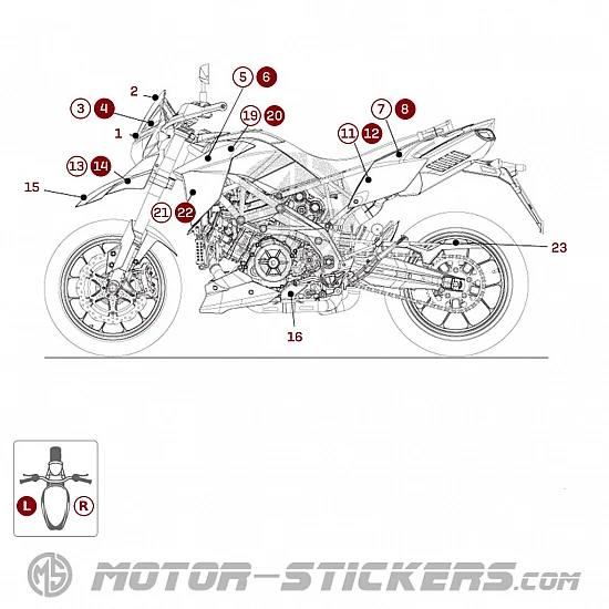 Aprilia Dorsoduro 1200 2012