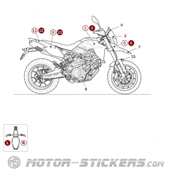Aprilia Dorsoduro 750 2008