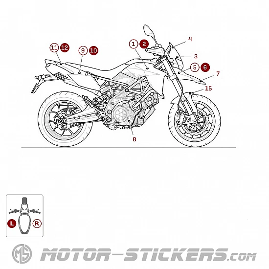 Aprilia Dorsoduro 750 2009