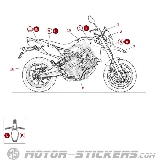 Aprilia Dorsoduro 750  Factory 2010