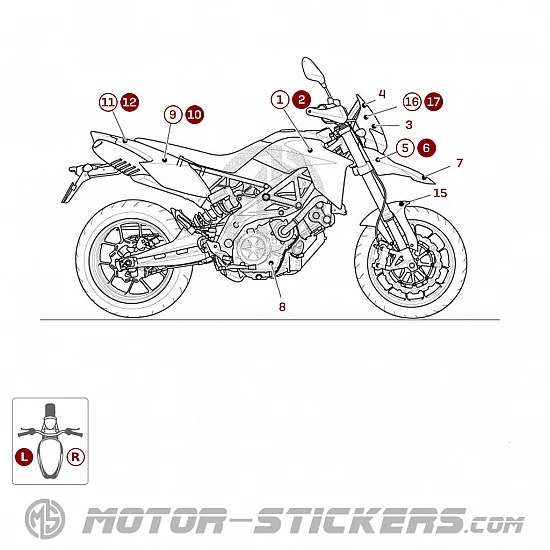 Aprilia Dorsoduro 750 2011