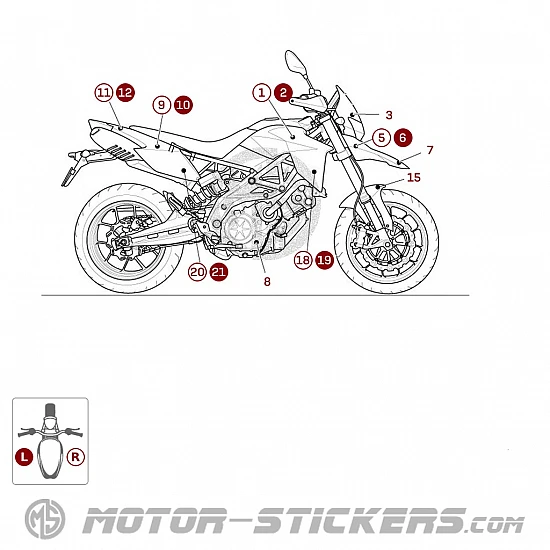 Aprilia Dorsoduro 750 2013
