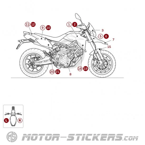 Aprilia Dorsoduro 750 2014