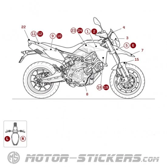 Aprilia Dorsoduro 750 2015