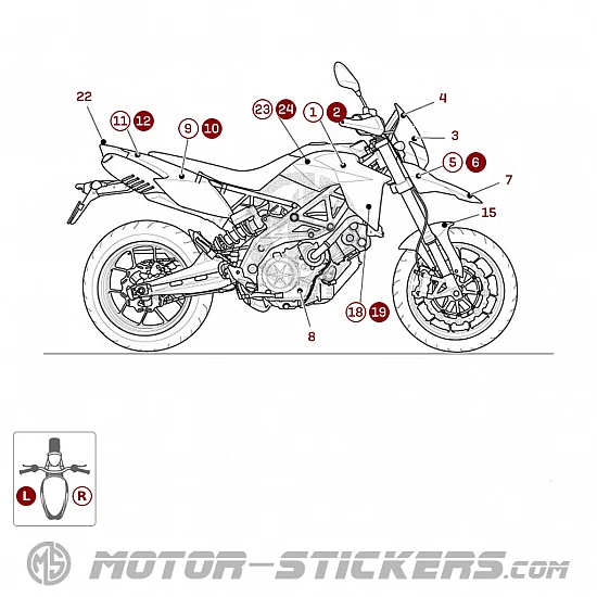 Aprilia Dorsoduro 750 2016