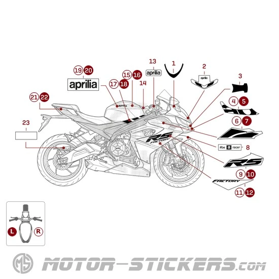 Aprilia RS660 Factory 2025