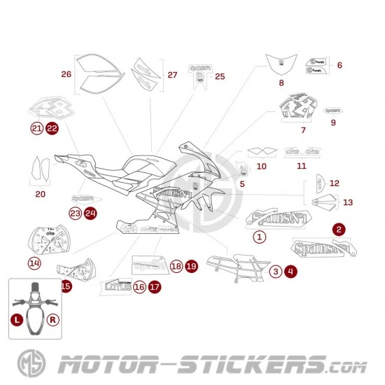 Aprilia RS 125 2007 Spains