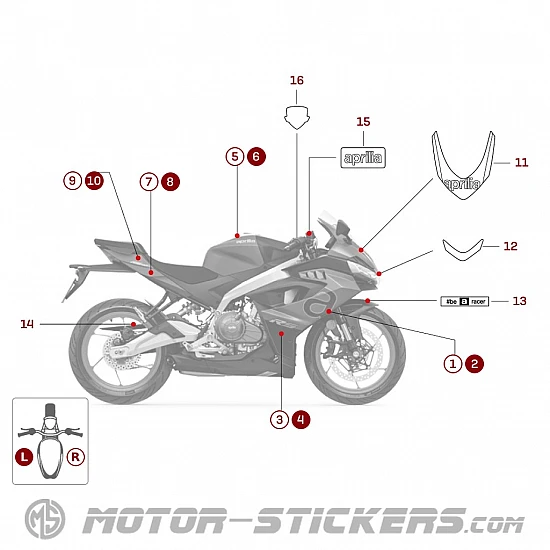 Aprilia RS457 2024