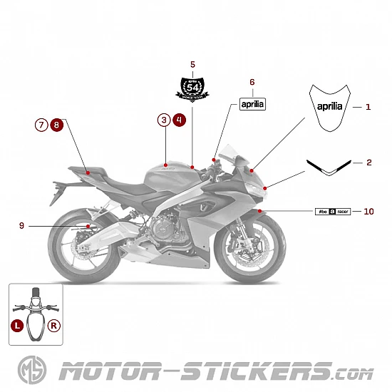 Aprilia RS660 2023