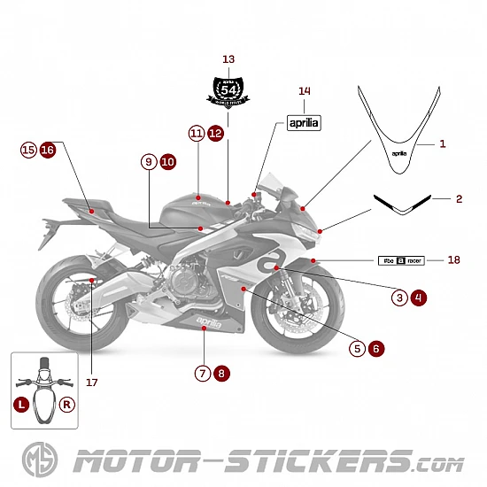 Aprilia RS660 2023