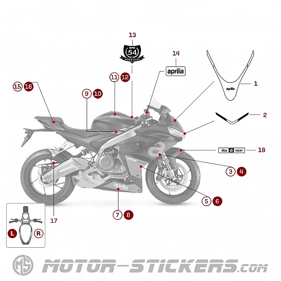 Aprilia RS660 2023