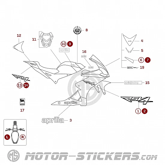 Aprilia RSV4 1000R 2012