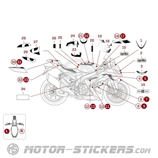 Aprilia RSV4 1000 | 1100 Factory 2025