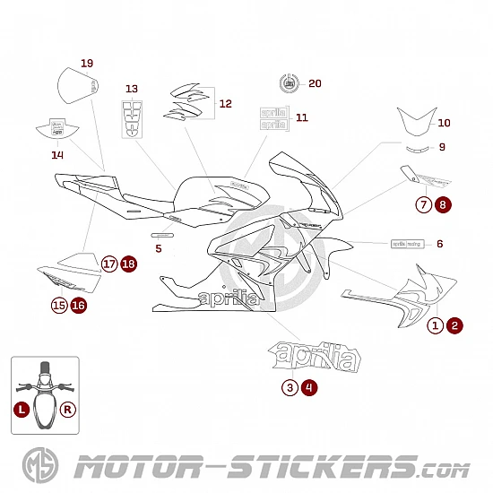 Aprilia RSV 1000R Mille 2008