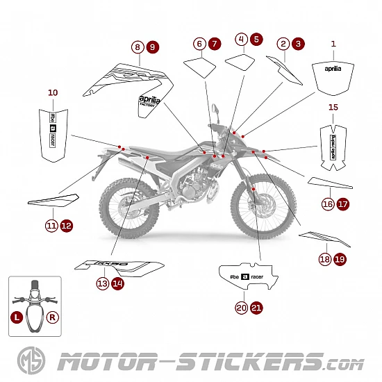 Aprilia RX 50 Factory 2018