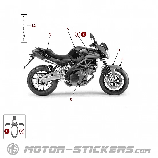 Aprilia Shiver 750 2010