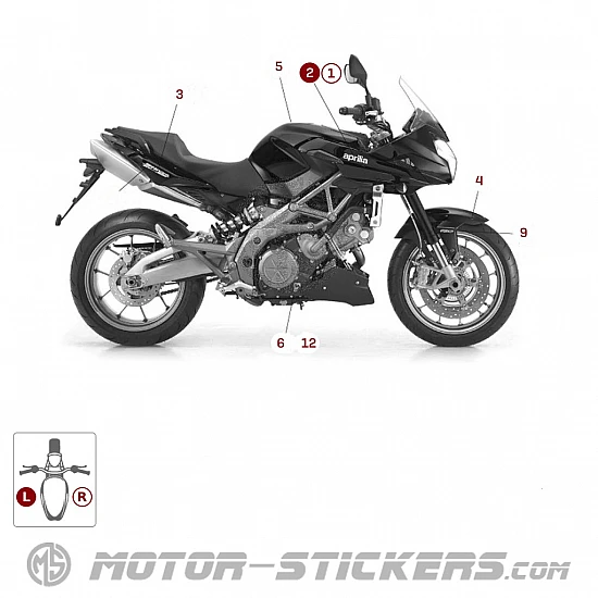 Aprilia Shiver 750 2011