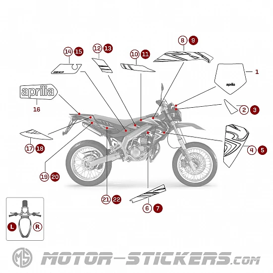 Aprilia SX 50 2009