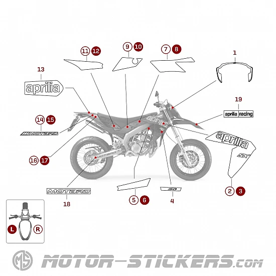 Aprilia SX 50 2012