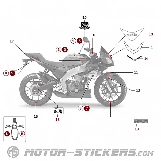 Aprilia Tuono 125 2018