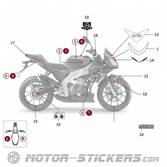 Aprilia Tuono 125 2018