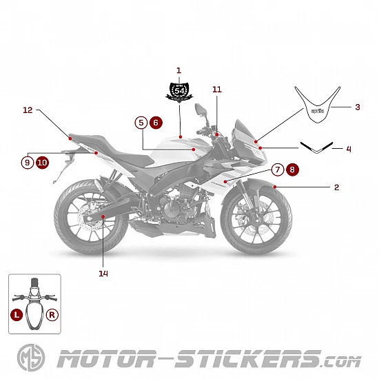 Aprilia Tuono 125 2023