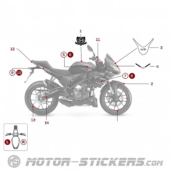 Aprilia Tuono 125 2024