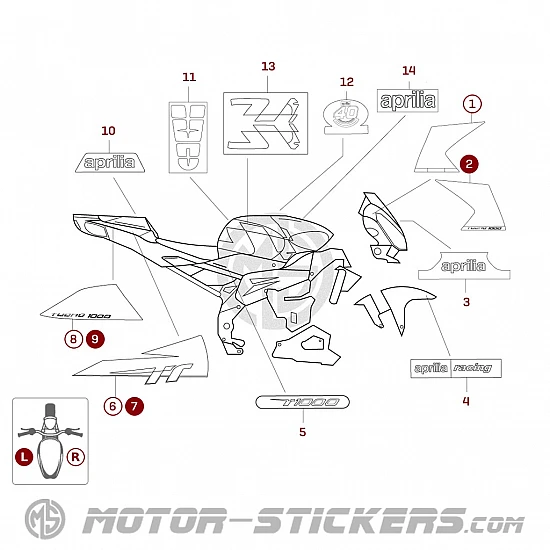 Aprilia Tuono 1000 R 2009