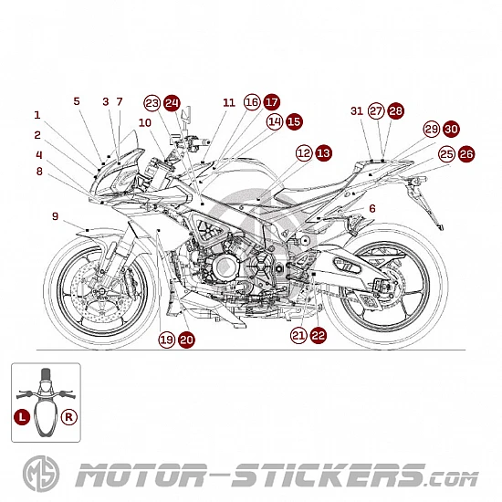 Aprilia Tuono V4 1100 Factory 2017