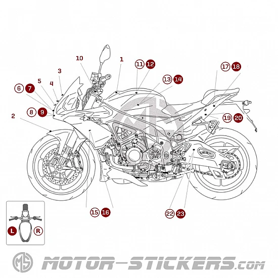 Aprilia Tuono V4 1100 RR 2018