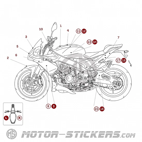 Aprilia Tuono V4 1100 RR 2019