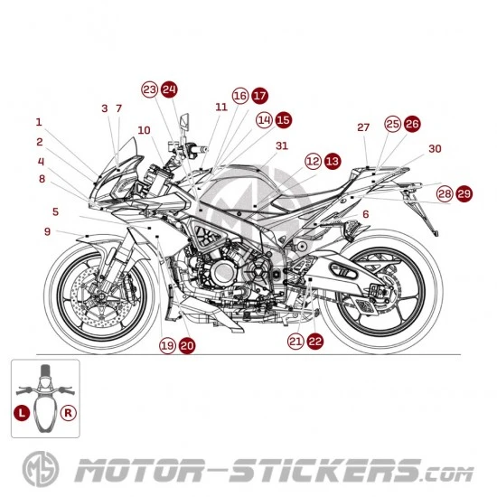 Aprilia Tuono V4 1100 Factory 2019