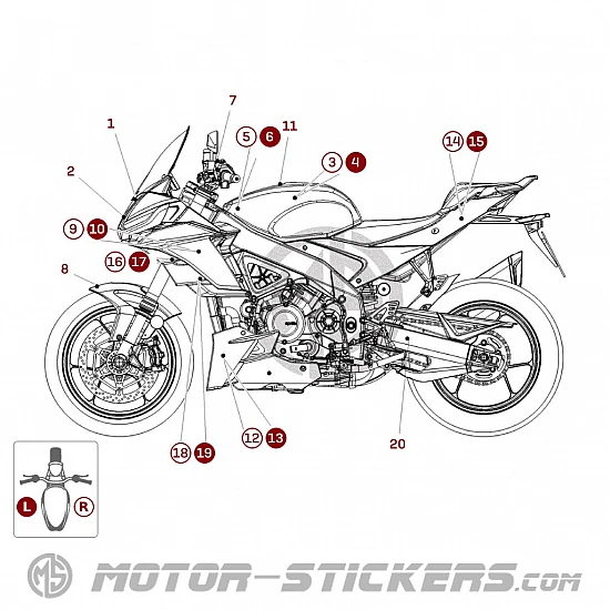 Aprilia Tuono V4 1100 2022