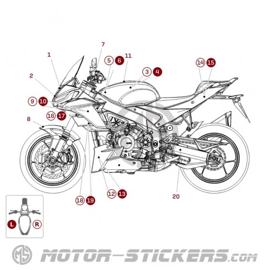 Aprilia Tuono V4 1100 2023