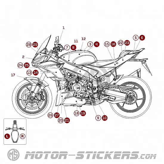 Aprilia Tuono V4 1100 Factory 2023