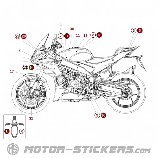 Aprilia Tuono V4 1100 Factory 2024