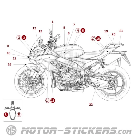 Aprilia TUONO V4 1100 2025