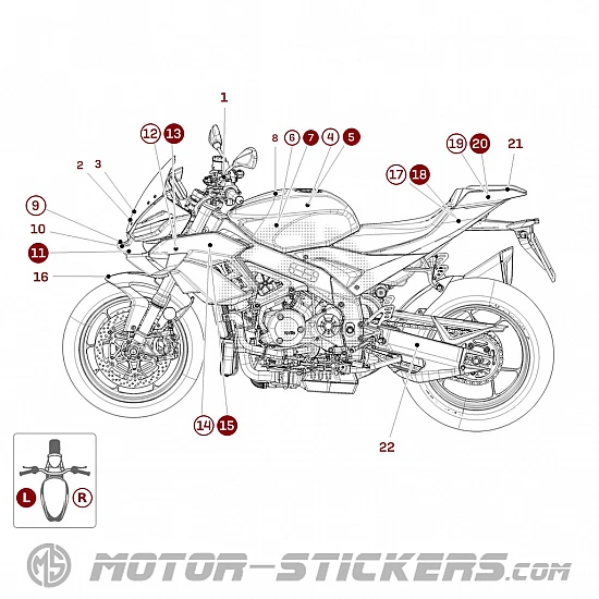 Aprilia TUONO V4 1100 2025