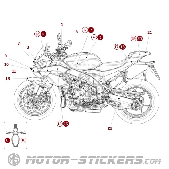Aprilia TUONO V4 1100 2025