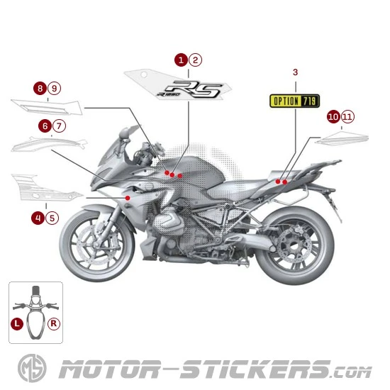 BMW R1250RS Option 719 2019