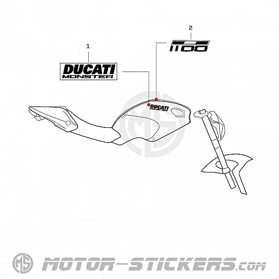 Ducati Monster 1100 2009