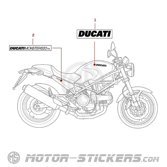 Ducati MONSTER 620 I.E. 2004